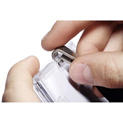 Держатель для 3 пропусков Durable Puchbox Trio, 54 x 87 мм