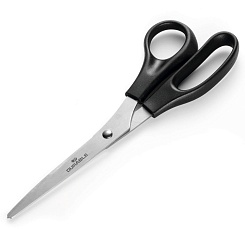 Ножницы канцелярские Durable Стандарт, 22 см, закругленные концы, нержавеющая сталь