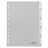 Разделитель Durable, 1-5, А4, с вставными табуляторами, на 5 разделов, перфорация, полипропилен