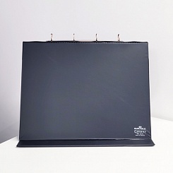 Флипчарт горизонтальный настольный Durable, 10 карманов, на кольцах, А3