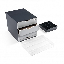 Бокс для применения в зонах чаепития Durable Coffee Point, 292 x 280 x 356 мм, пластик