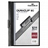 Папка с клипом Durable Duraclip, до 60 листов, А4, ПВХ, 5 штук