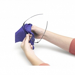 Салфетка тканевая Durable Techclean, из микрофибры, 200 х 200 мм