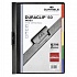 Папка с клипом Durable Duraclip, с разделителями, до 50 листов, А4, ПВХ