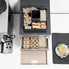 Бокс для применения в зонах чаепития Durable Coffee Point, 292 x 280 x 356 мм, пластик