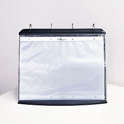 Флипчарт горизонтальный настольный Durable Durastar, 10 карманов, на кольцах, А4