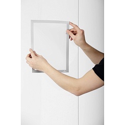 Рамка информационная магнитная Durable Duraframe Sun, A4, 2 штуки