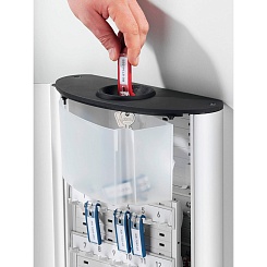 Ключница металлическая настенная Durable Key Box Plus, на 54 брелока, быстрый возврат ключей