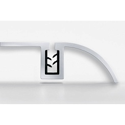 Табличка настольная Durable Presenter, акрил/алюминий, А5