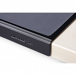 Покрытие настольное Durable, с загибом, прозрачный верхний слой, 520 х 650 мм, ПВХ