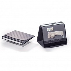 Флипчарт горизонтальный настольный Durable Durastar, 10 карманов, на кольцах, А4