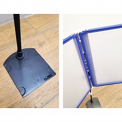 Стойка кассовая Durable Sherpa на 5 панелей