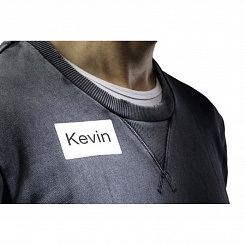 Бейдж самоклеящийся нагрудный Durable, 30 x 60 мм, 27 штук на листе, 20 листов