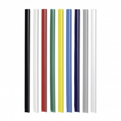 Скрепкошина для брошюровки бумаг Durable, до 60 листов, толщина 6 мм, A4, пластик