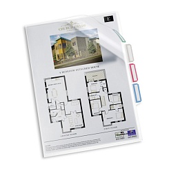 Папка-уголок на 3 раздела с табуляторами Durable, А4