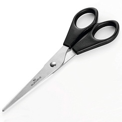 Ножницы канцелярские Durable Стандарт, 15 см, закругленные концы, нержавеющая сталь